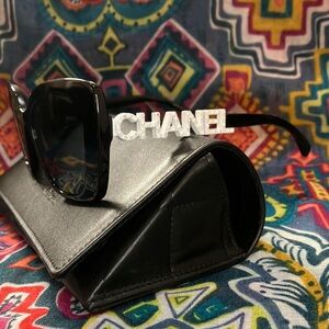 Chanel Black Sunglasses